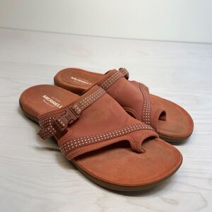 Merrell Womens District Muri Wrap Redwood Walking Slip On Sandals Shoes Sz 8